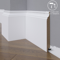 Плинтус МДФ 27-185-18 под покраску